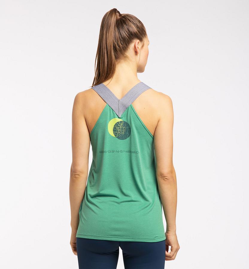 Haglöfs Womens Ridge T-Shirt Green New Zealand 25364BHGY